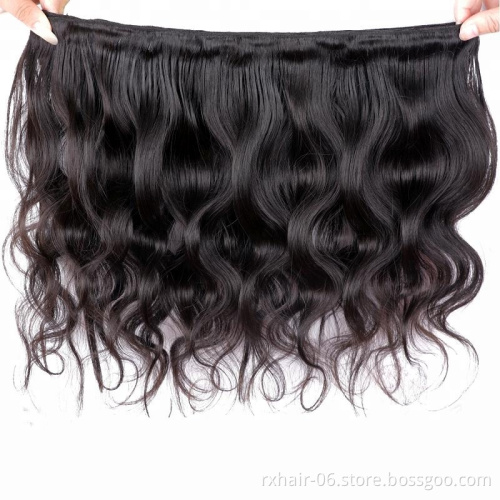 Brazilian Body Wave Virgin Hair Bundles Human Hair Extensions Weft